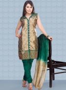 Золотистое платье / туника из хлопка и шёлка, без рукавов + летние брюки цвета Красного моря и накидка