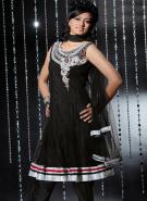 Чёрное платье / туника из шёлка и шифона, без рукавов + летние брюки и накидка