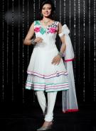 Белое платье / туника без рукавов + летние брюки и накидка