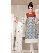 Белое длинное платье / туника из хлопка и шёлка, с длинными прозрачными рукавами + летние брюки и накидка