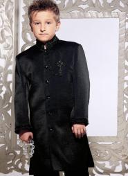 *Белый национальный индийский костюм для мальчиков от 2 до 16 лет с вышивкой