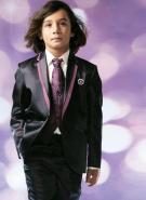 Тёмно-серый костюм-тройка (с жилетом) + рубашка + галстук для мальчиков от 2 до 16 лет