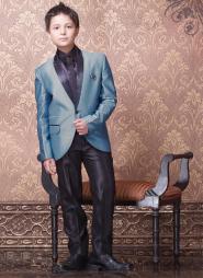 Брючный костюм-двойка + рубашка + галстук для мальчиков от 2 до 16 лет