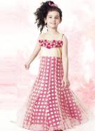 Малиновое длинное платье / сарафан в горошек, на широких брителях, для девочек от 2 до 16 лет