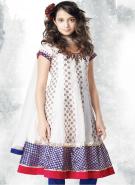 Белое платье с короткими рукавами + летние синие брюки для девочек от 6 до 16 лет