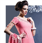 Лиловое платье / туника + летние брюки