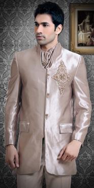 Кварцевый свадебный / вечерний мужской костюм-двойка