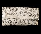 Белая ндийская маленька сумочка (клатч)