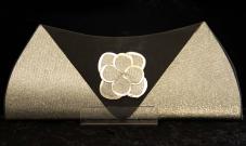 Двухцветная индийская маленькая сумочка (клатч)