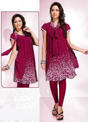 burgundy summer dress