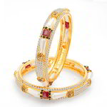 Позолоченные индийские браслеты