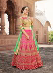 Индийский женский свадебный костюм лехенга (ленга) чоли