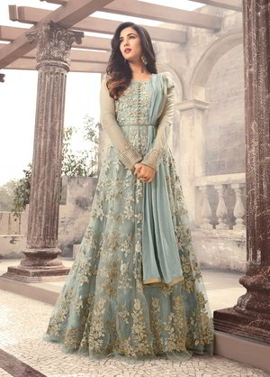 long sleeve embroidered maxi dress