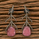 *Индийские серьги со стразами