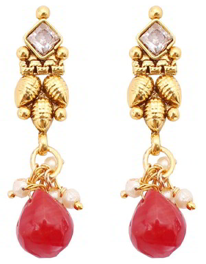 Молочное, цвета меди и золотое медное индийское украшение на шею со стразами, искусственными камнями