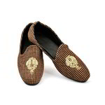 Моджари, украшенные вышивкой люрексом