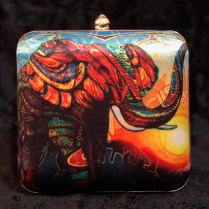 Разноцветная женская сумочка Слон