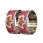 *Золотой индийский браслет из латуни со стразами, искусственными камнями