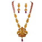 *Золотые и розовые индийское украшение на шею со стразами