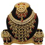 *Молочные и золотые индийское украшение на шею со стразами, искусственными камнями