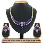 *Молочные и золотые индийское украшение на шею со стразами