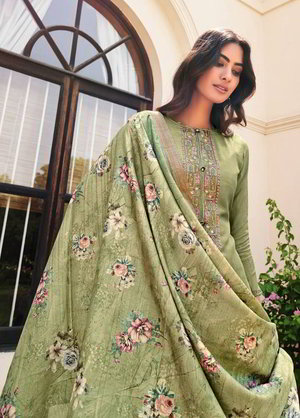 Травяное индийское платье / костюм с рукавами три четверти