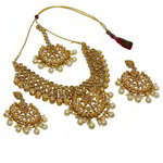 *Цвета меди и золотое медное индийское украшение на шею со стразами, искусственными камнями