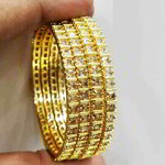 *Золотой индийский браслет