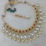 *Разноцветное, цвета меди и золотое индийское украшение на шею из меди с искусственными камнями