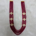 *Цвета меди, золотое и розовое медное индийское украшение на шею с искусственными камнями