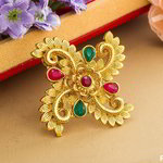 Позолоченное индийское кольцо