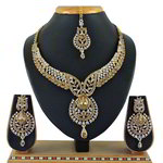 *Цвета меди и золотое индийское украшение на шею из меди со стразами