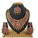 *Цвета меди, золотое и розовое медное индийское украшение на шею со стразами