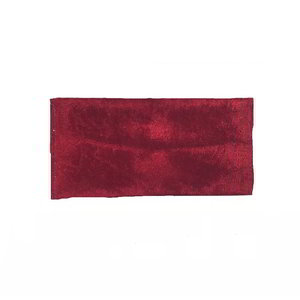Бордовая и красная бархатная женская сумочка-клатч
