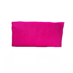 Розовая бархатная женская сумочка-клатч