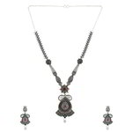 *Золотое и розовое индийское украшение на шею со стразами