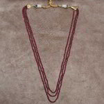 *Золотое и розовое латунное индийское украшение на шею