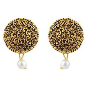 Зелёное индийское украшение на шею со стразами