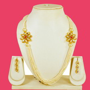 Разноцветный, цвета меди и золотой медный индийский кулон на шею с искусственными камнями, перламутровыми бусинками