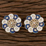 *Разноцветные и золотые индийские серьги с искусственными камнями, перламутровыми бусинками