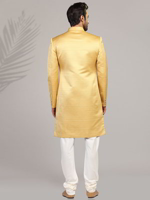 Золотой индийский мужской костюм