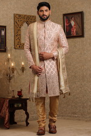 Лососевое шервани + песочные чуридары