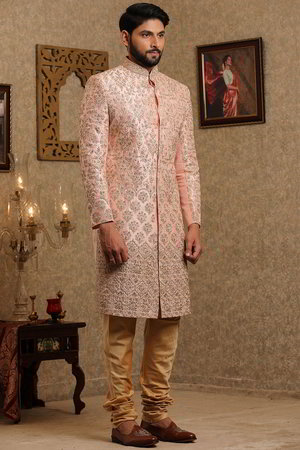 Лососевое шервани + песочные чуридары