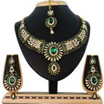 *Цвета меди и золотое медное индийское украшение на шею