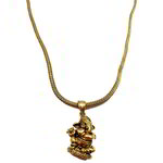 *Золотой индийский кулон на шею