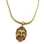 *Золотой индийский кулон на шею