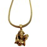 *Золотой индийский кулон на шею