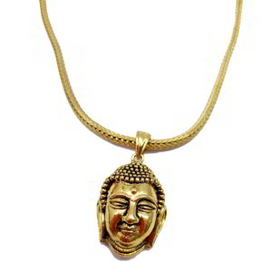 Золотой индийский кулон на шею